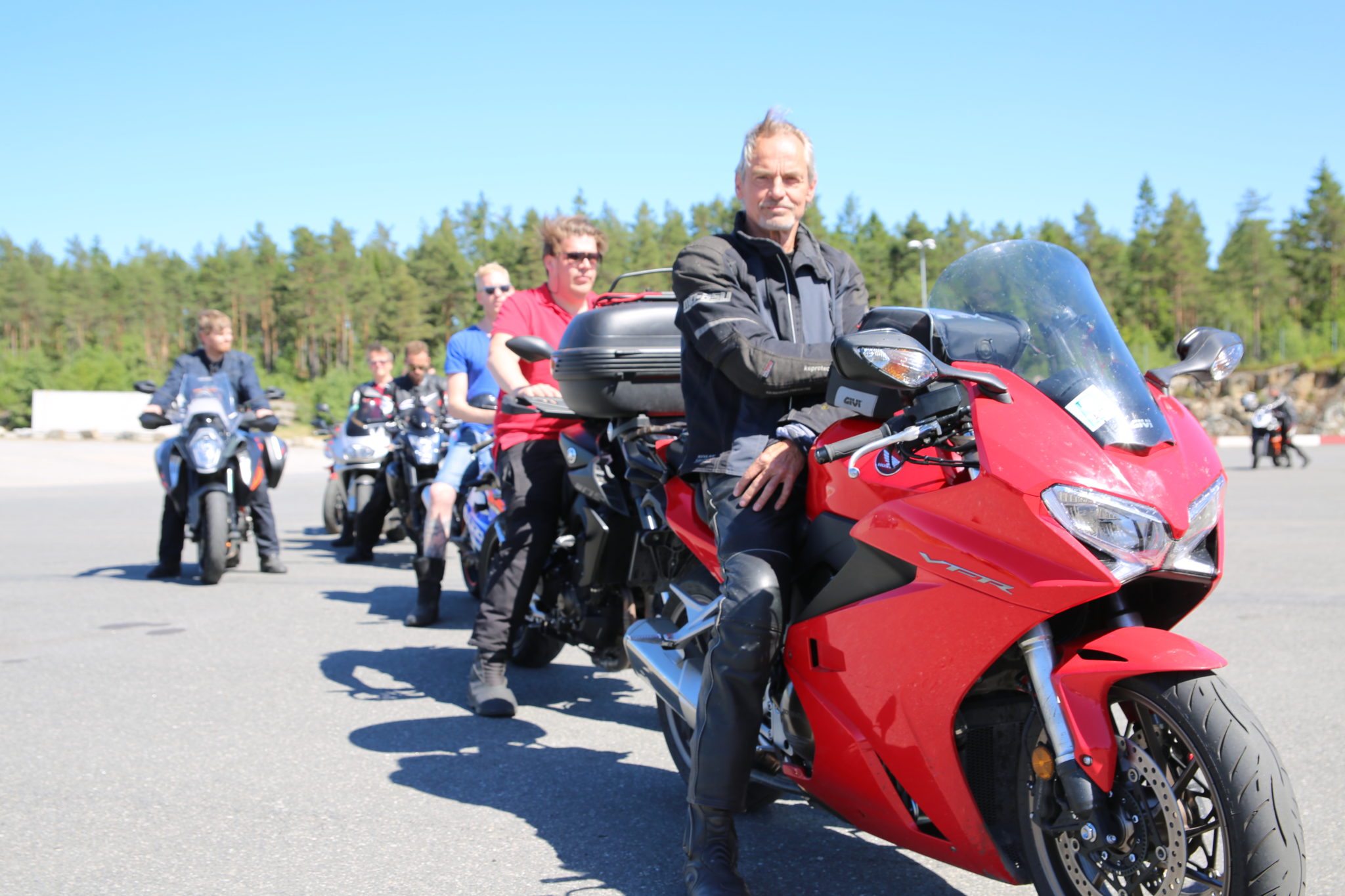 Banedag på Rudskogen Honda MC