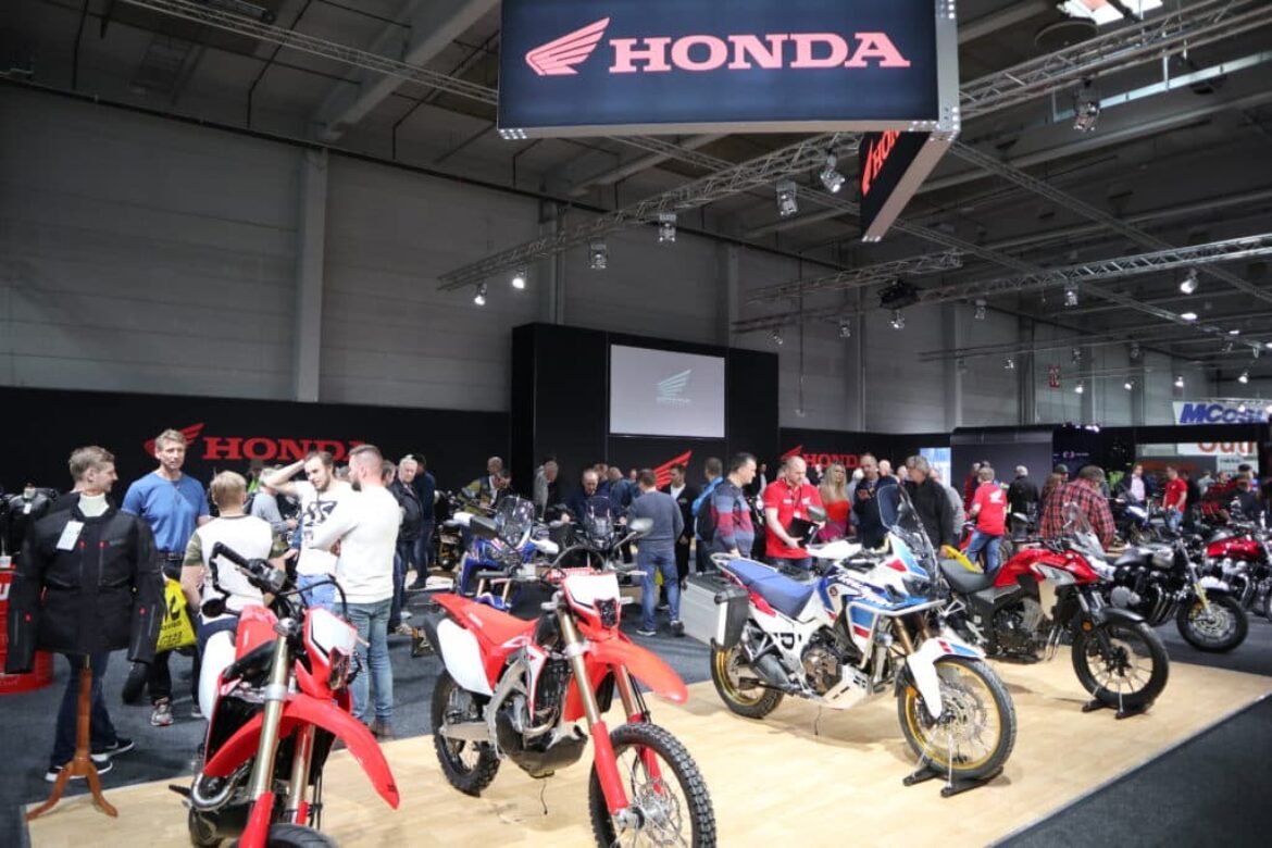 Honda motorsykler på MC messa 2019