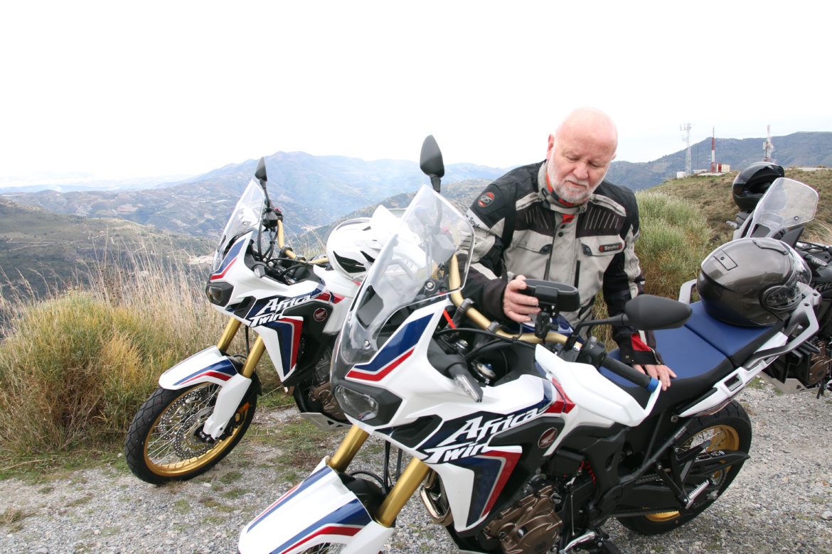 Africa Twin Jan Grimsgård Spania