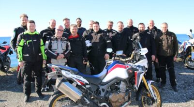 På oppdagelsesferd med Africa Twin