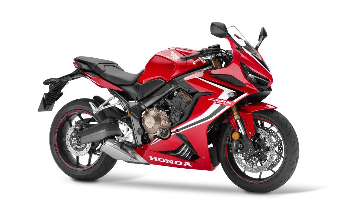rød honda cbr650r